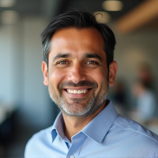 Portrait of Raj Patel