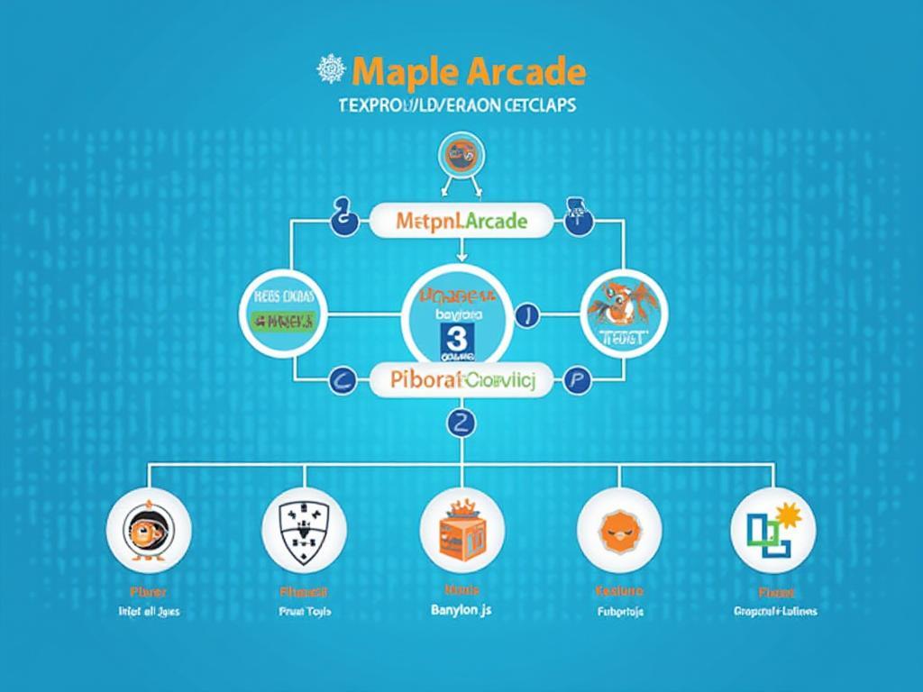 Diagram of MapleArcade technology stack